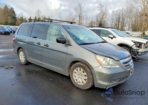 2007 Honda Odyssey Lx z USA, uszkodzony, nr VIN 5FNRL38267B118457